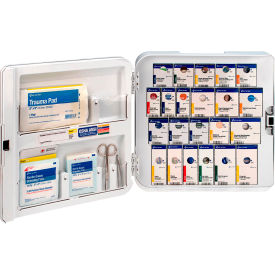 First Aid Only SmartCompliance Complete Food Service Cabinet without Meds, 50 Persons