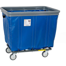 Vinyl Bumper Truck, All Swivel, 20 Bushel Capacity, Blue