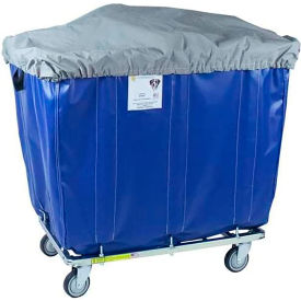 Elastic Soft Cover For Vinyl Basket Trucks & Poly Trucks, 10 & 12 Bushel Cap., Gray