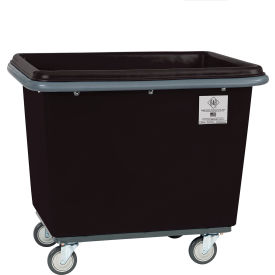 Poly Bumper Truck, 6 Bushel Capacity, Black