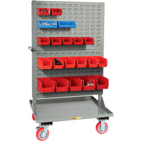 Little Giant Double Sided Panel Cart with Deck, 36"L x 30"D