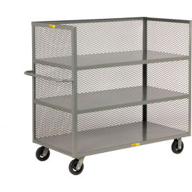 Little Giant Bulk Truck with 3 Mesh Sides & 3 Shelves, 2000 lb. Capacity, 60"L x 24"W