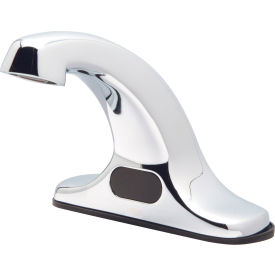 AquaSense Centerset Sensor Faucet with 4" Deck-Mount Spout, 0.5 GPM, Chrome