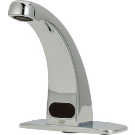 Single Hole Sensor Faucet w/ Plug-In Power Converter, 0.5 GPM, Chrome