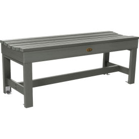 Professional Weldon 4' Backless Bench, Coastal Teak