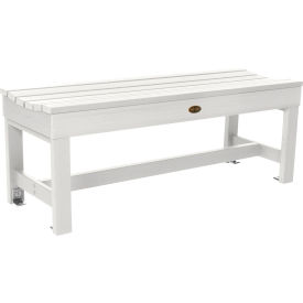 Professional Weldon 4' Backless Bench, White
