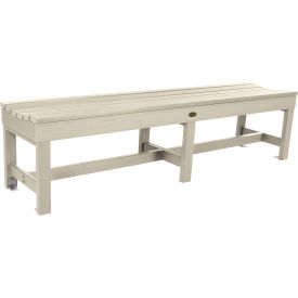 Professional Weldon 6' Backless Bench, Whitewash