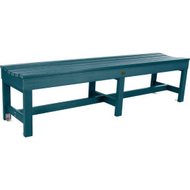 Professional Weldon 6' Backless Bench, Nantucket Blue