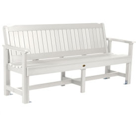 6' Garden Bench, White