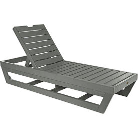 Professional Pinehurst Chaise Lounge, Coastal Teak