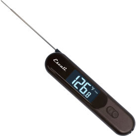 Infrared Surface and Folding Probe Digital Thermometer, Black