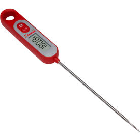 Digital Long Stem Thermometer, Red