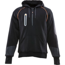 Men's Sweatshirt, 2XL, Black