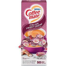Liquid Coffee Creamer, Italian Sweet Creme, 0.38 oz Mini Cups, Pack of 50