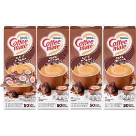 Liquid Coffee Creamer, Cafe Mocha, 0.38 oz Mini Cups, Pack of 200