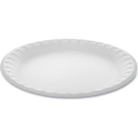 Placesetter Satin Non Laminated Dinnerware Plate, 9" Diameter, White, 500 Plates