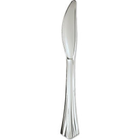 Heavyweight Plastic Knives, Silver, Pack of 600