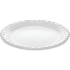 Placesetter Deluxe Laminated Foam Plate, 8-7/8" Diameter, White, Pack of 500