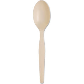 SmartStock Mediumweight Spoons, 6"L, Beige, Pack of 960