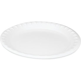 Placesetter Deluxe Laminated Foam Plate, 10-1/4" Diameter, White, Pack of 540