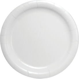Bare Eco Forward Sugarcane Dinnerware Plate, 9" Dia., White, Pack of 500