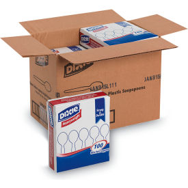 Heavyweight Soup Spoons, White, Pack of 1000