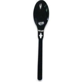 Polystyrene Spoon, 18"L, Black, Pack of 1000
