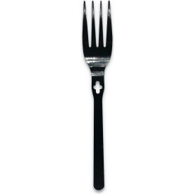Polystyrene Fork, 18"L, Black, Pack of 1000