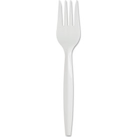 SmartStock Mediumweight Fork Refill, White, Pack of 960
