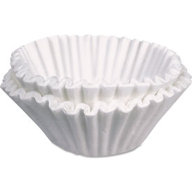 Commercial Coffee Filters w/ Flat Bottom, 6 Gal., Pack of 252