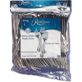 Reflections Fork, Silver, Pack of 40