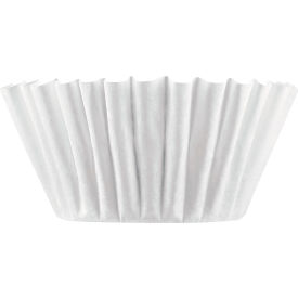Coffee Filters w/ Flat Bottom, 8 to 12 Cup, White, Pack of 100