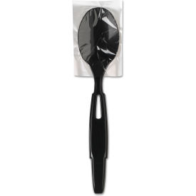 SmartStock Wrapped Heavy Weight Refill Teaspoon, Polypropylene, Black, Pack of 960
