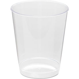 Comet Tall Plastic Tumbler, 8 oz, Clear, Pack of 500