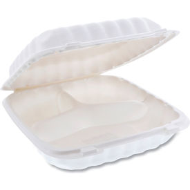 SmartLock Container w/ 3 Compartment, 9"L x 9"W x 3-1/8"H, Pack of 120