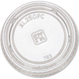 Portion Cup Lids, 1.5 oz to 2.5 oz Cups, Clear, Pack of 2500