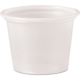 Polystyrene Portion Cups, 1 oz, Translucent, Pack of 2500