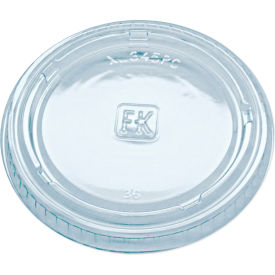Portion Cup Lids, 3.25 oz to 5.5 oz Cups, Clear, Pack of 2500