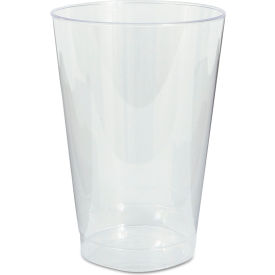 Comet Plastic Tumblers, Clear, 12 oz, Pack of 500