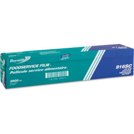 PVC Film Roll w/ Cutter Box, 2000'L x 24"W, Clear