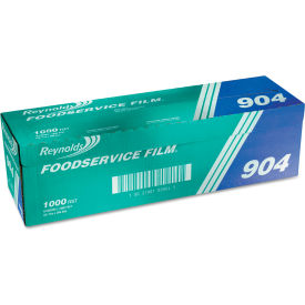 PVC Film Roll w/ Cutter Box, 1000'L x 18"W, Clear