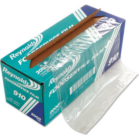 PVC Film Roll w/ Cutter Box, 2,000'L x 12"W, Clear