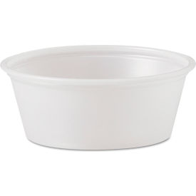 Polystyrene Portion Cups, 1.5 oz, Translucent, Pack of 2500