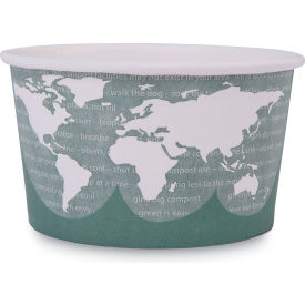 World Art Food Container, 4-1/16" Dia. x 2-1/2"H, Pack of 500