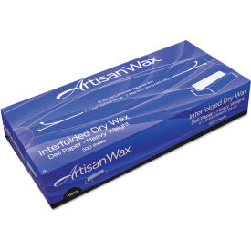 Interfolded Dry Wax Deli Paper, 10-3/4"L x 10"W, White, Pack of 6000