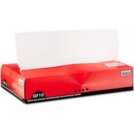 Interfolded Dry Wax Deli Paper, 10-3/4"L x 12"W, White, Pack of 6000