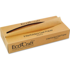 EcoCraft Interfolded Soy Wax Deli Sheets, 10-3/4"L x 12"W, Pack of 6000