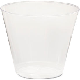Comet Plastic Squat Tumblers, 5 oz, Clear, Pack of 1000