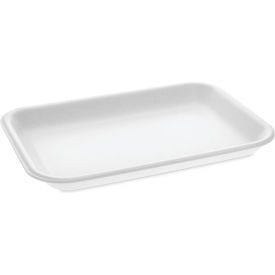 Supermarket Tray, White, 15/16"H, Pack of 500