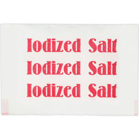 Iodized Salt Packets, 0.75 g, Pack of 3000